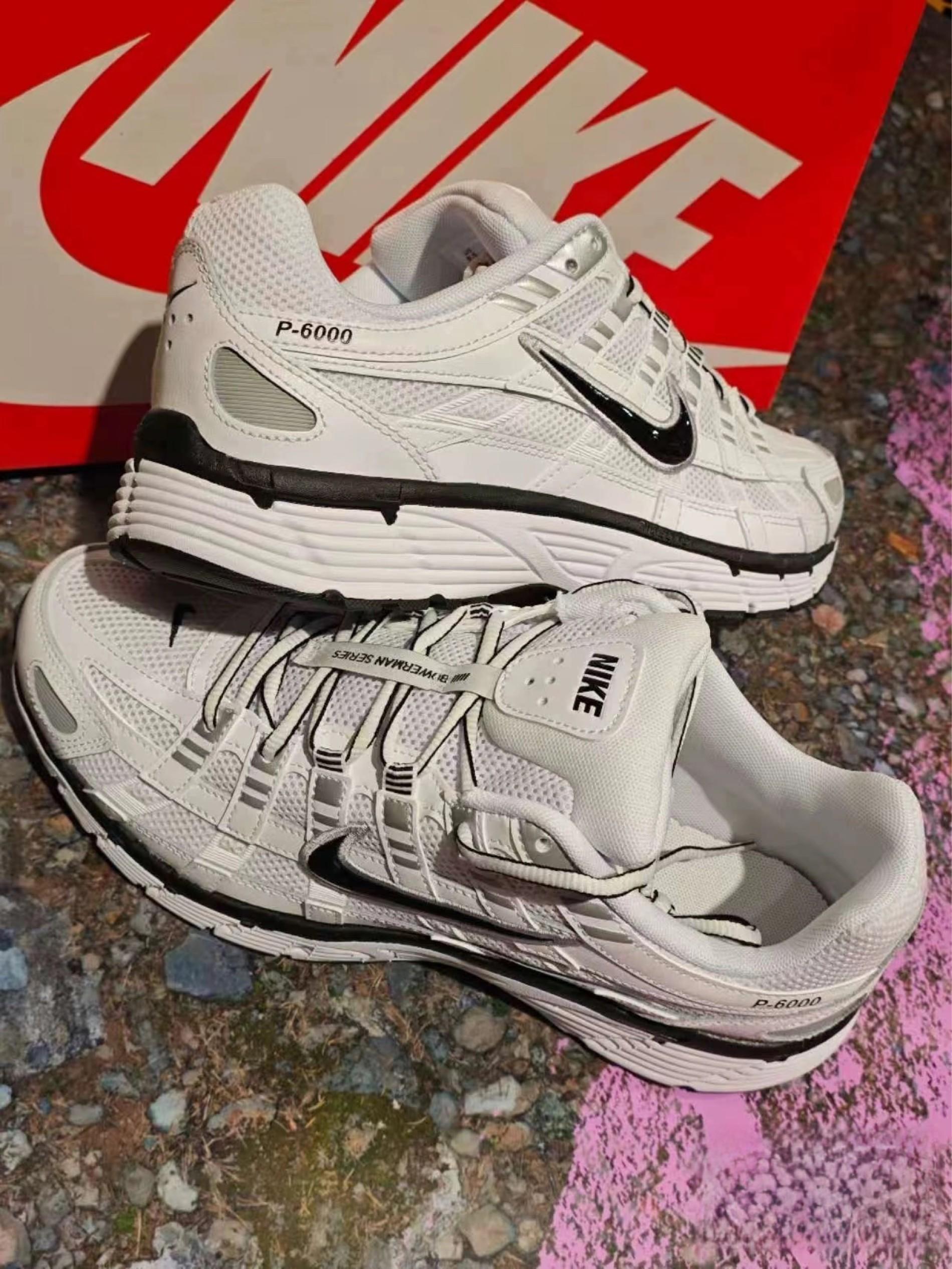 ✨Nike P-6000 银白 | 复古未来感拉满!男女通杀的通勤跑步神器